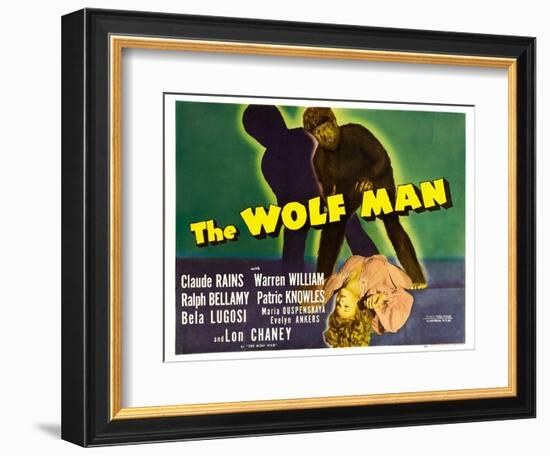 The Wolf Man, 1941-null-Framed Art Print