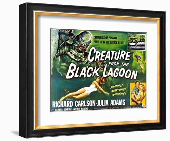 Creature from the Black Lagoon, 1954-null-Framed Art Print