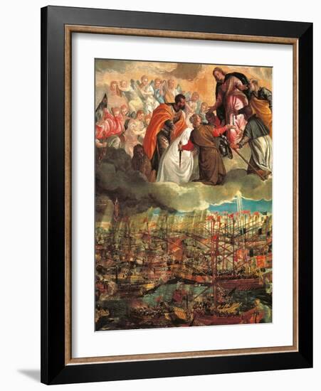 Allegory of the Battle of Lepanto-Veronese-Framed Art Print