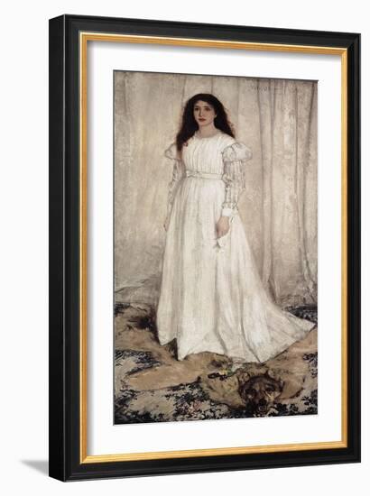 Symphony in White, No-James Abbott McNeill Whistler-Framed Art Print