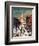 "Park Street, Boston," Saturday Evening Post Cover, January 7, 1961-John Falter-Framed Giclee Print