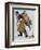 "Mermaid" or "Lobsterman", August 20,1955-Norman Rockwell-Framed Giclee Print