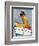 "Sport", April 29,1939-Norman Rockwell-Framed Giclee Print