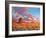 Monument Valley Sunset-Patty Baker-Framed Art Print