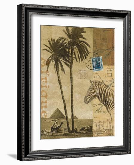 Voyage to Africa-Hugo Wild-Framed Art Print