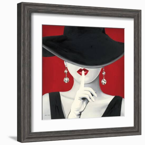 Haute Chapeau Rouge I-Marco Fabiano-Framed Art Print