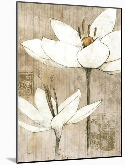 Pencil Floral I-Avery Tillmon-Mounted Art Print