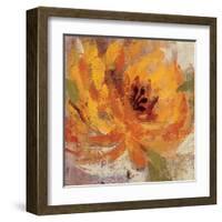 Fiery Dahlias I-Silvia Vassileva-Framed Art Print