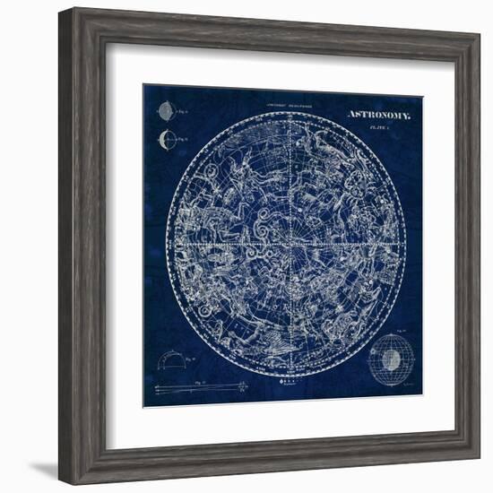 Celestial Blueprint-Sue Schlabach-Framed Art Print