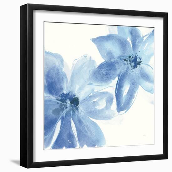 Cobalt Clematis II-Chris Paschke-Framed Art Print