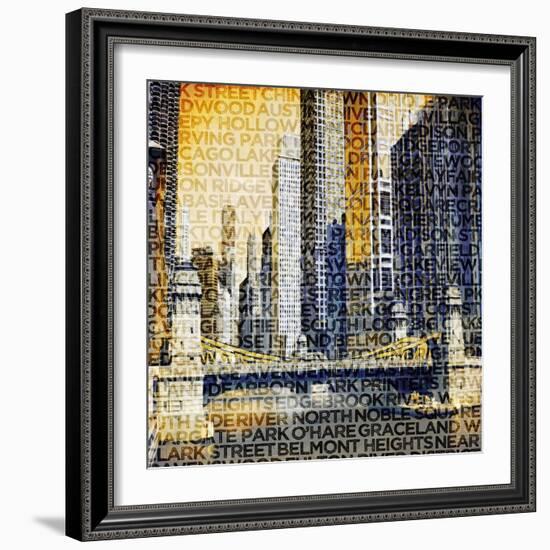 Chicago Vibe-GI ArtLab-Framed Giclee Print