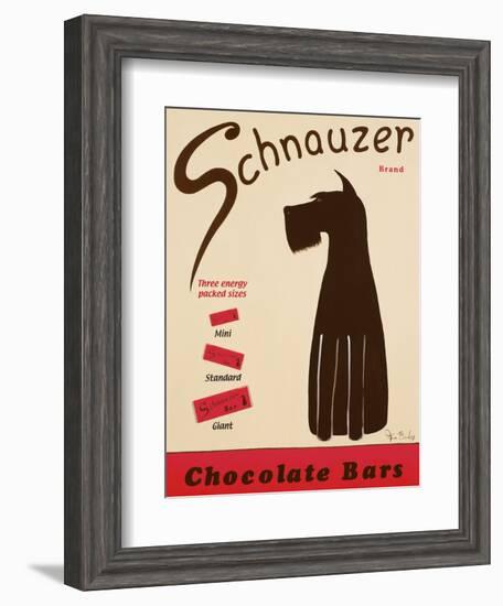 Schnauzer Bars-Ken Bailey-Framed Giclee Print