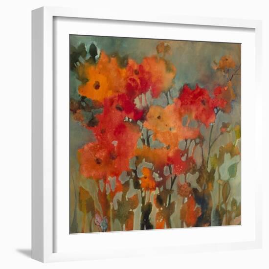 Orange Flower-Michelle Abrams-Framed Giclee Print