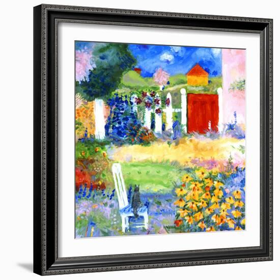 Netty Lives in Karlsruhe-Mike Smith-Framed Giclee Print