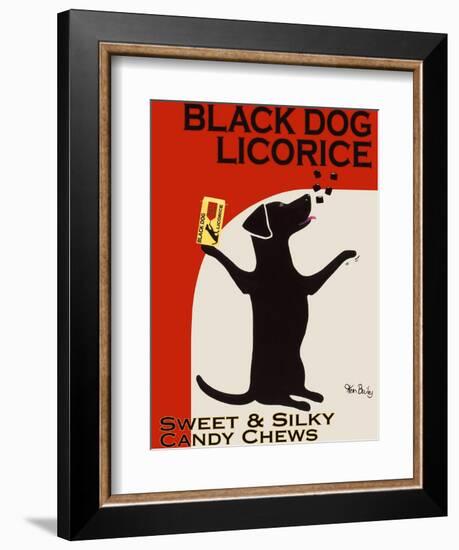 Black Dog Licorice-Ken Bailey-Framed Giclee Print