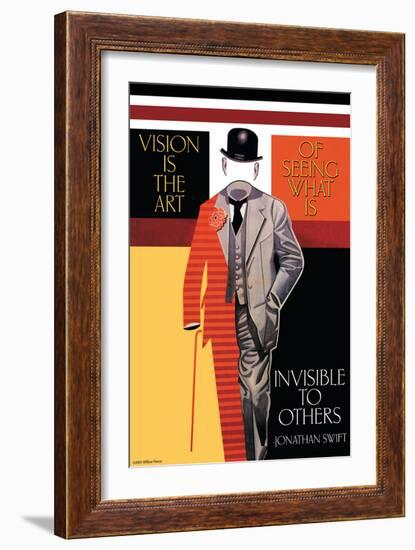 Vision is the Art-null-Framed Art Print