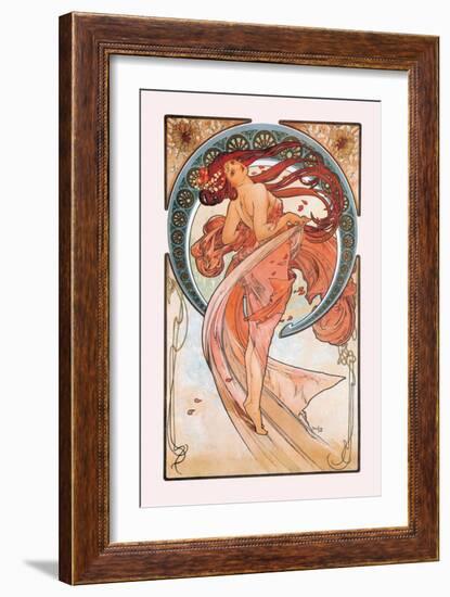 Dance-Alphonse Mucha-Framed Art Print