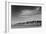 View South from Manzanar to Alabama Hills-Ansel Adams-Framed Art Print