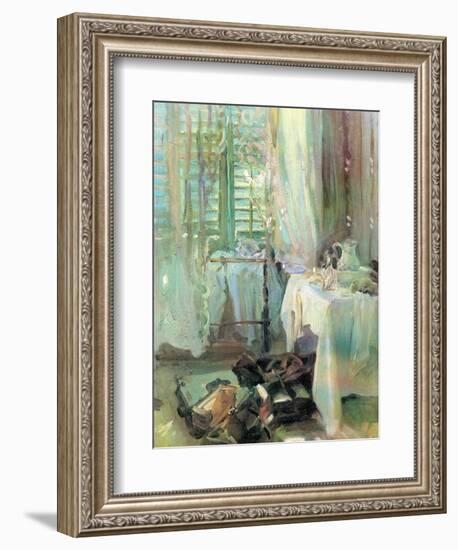 A Hotel Room, 1900-John Singer Sargent-Framed Giclee Print