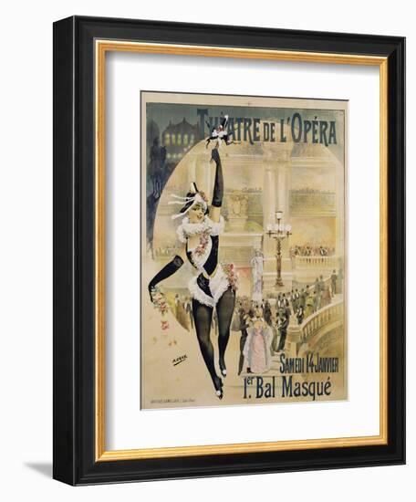 Theatre De L'Opera Poster-Henri Gray-Framed Giclee Print