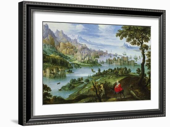 Flight in Egypt-Maerten Ryckaert-Framed Giclee Print