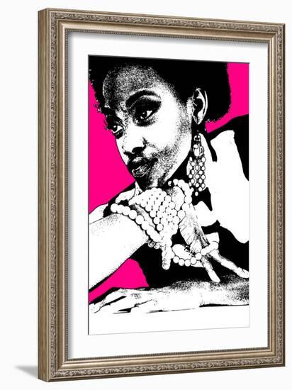 Aisha Pink-NaxArt-Framed Art Print