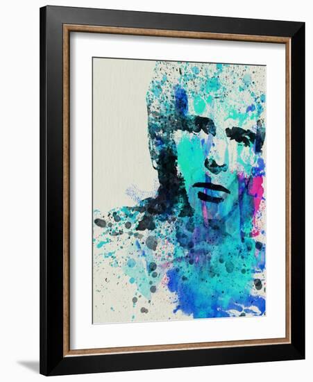 Legendary Peter Gabriel Watercolor-Olivia Morgan-Framed Art Print