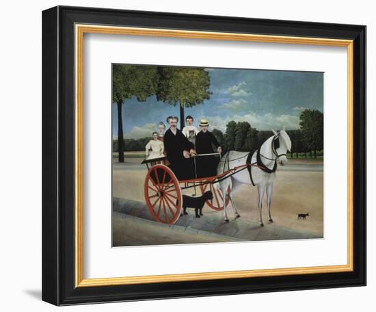 Old Man Junier's Trap, 1908-Henri Rousseau-Framed Giclee Print