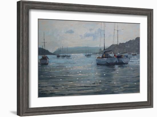 Boats-Jennifer Wright-Framed Giclee Print