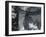 Shades of Grey V-Elena Ray-Framed Art Print