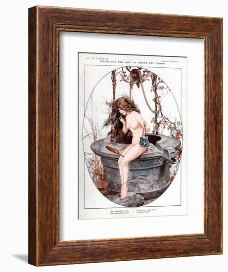 La Vie Parisienne, C Herouard, 1920, France-null-Framed Giclee Print