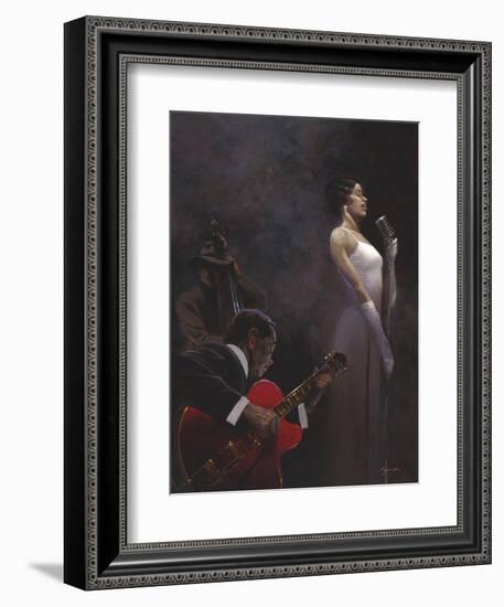 Pearlescent Diva-Brent Lynch-Framed Art Print