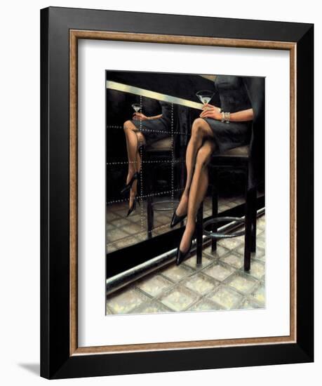 Martini with a Twist-Nathan Rohlander-Framed Art Print