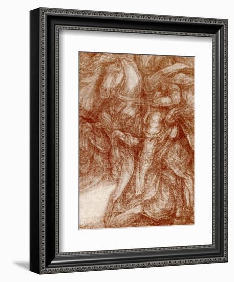 Study of a Knight, 1913-Leonardo da Vinci-Framed Giclee Print