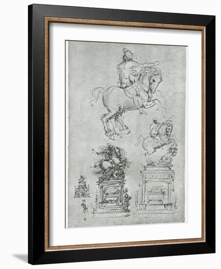 Trivulzio Monument, C1511-Leonardo da Vinci-Framed Giclee Print