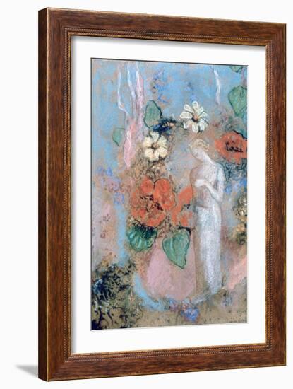 Pandora, C1860-1916-Odilon Redon-Framed Giclee Print