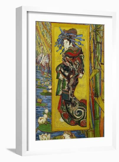 The Courtesan (After Eise), 1887-Vincent van Gogh-Framed Giclee Print