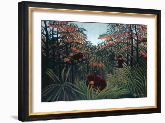 The Tropics, 1910-Henri Rousseau-Framed Giclee Print