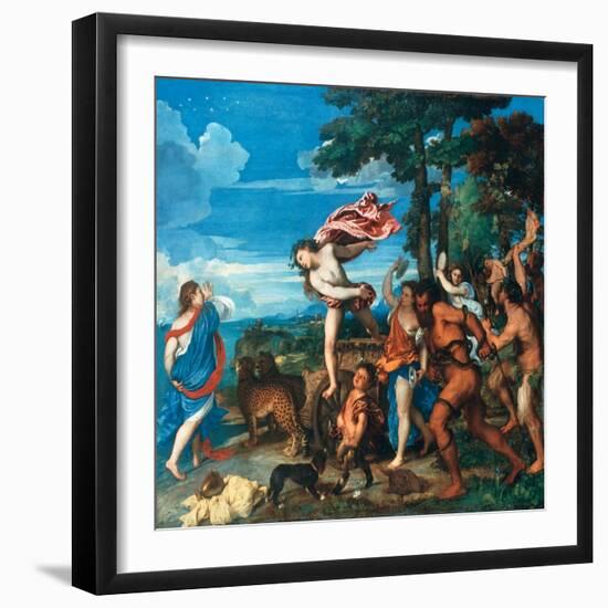 Bacchus and Ariadne, 1523-1525-Titian (Tiziano Vecelli)-Framed Giclee Print