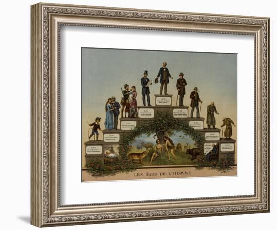 Les Âges de l'Homme-null-Framed Giclee Print