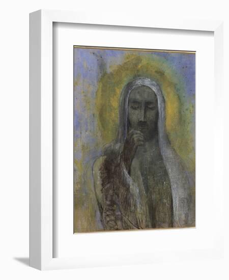 Le Christ du silence-Odilon Redon-Framed Giclee Print