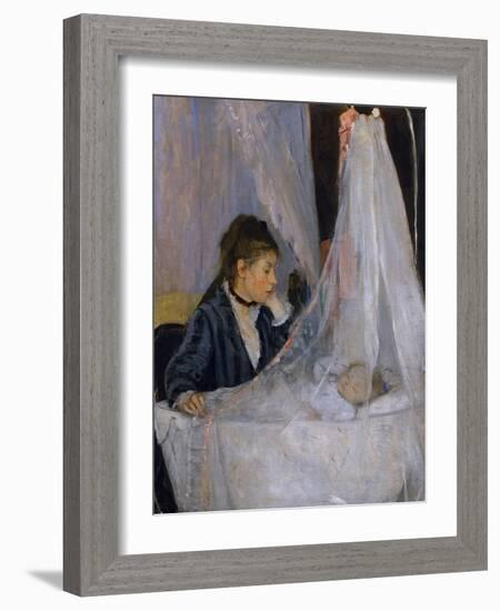 Le Berceau (The Cradle)-Berthe Morisot-Framed Giclee Print