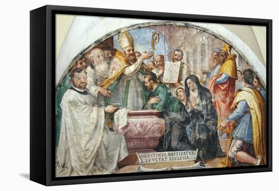 Baptism of Saint Augustine-null-Framed Premier Image Canvas