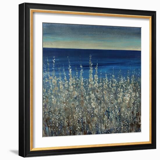 Shoreline Flowers II-Tim O'toole-Framed Giclee Print