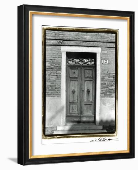 The Doors of Venice IV-Laura Denardo-Framed Art Print