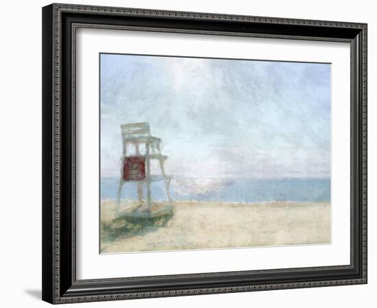 Beach Lookout I-Noah Bay-Framed Art Print