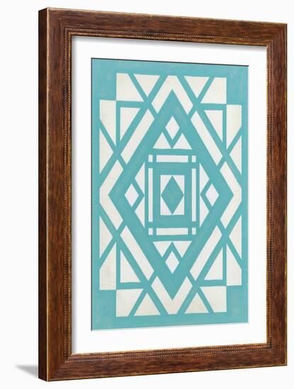 Modern Quilt II-Erica J. Vess-Framed Art Print