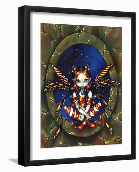 Starry Night Fairy-Jasmine Becket-Griffith-Framed Art Print