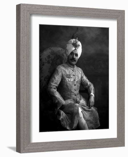 The Hon Raja Charanjit Singh-James Lafayette-Framed Giclee Print