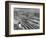 Aerial View Overlooking Network of Tracks for 20 Major Railroads Converging on Union Station-Andreas Feininger-Framed Photographic Print